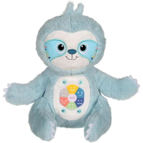 Peluche Parlante - Gipsy Toys - Siméon, il narratore di emozioni - 28 cm - Verde Acqua