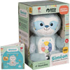 Peluche Parlante - Gipsy Toys - Siméon, il narratore di emozioni - 28 cm - Verde Acqua