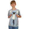 Peluche Koala Leggies - GIPSY TOYS - Blu, 48 cm