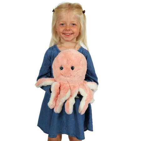 Peluche Polpo - GIPSY TOYS - Rosa, 32 cm