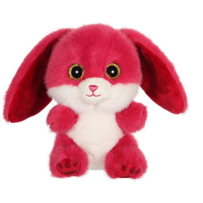 Peluche - GIPSY TOYS - CUTYDOOS Coniglio 13 CM - colore lampone - RUBY