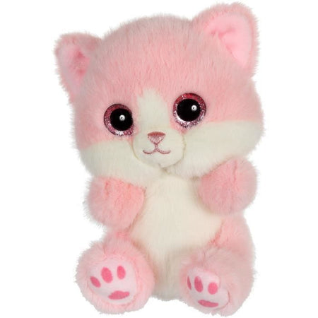 Peluche - GIPSY TOYS - CUTYDOOS Gatto 13 CM - Rosa Cipria - PINKY