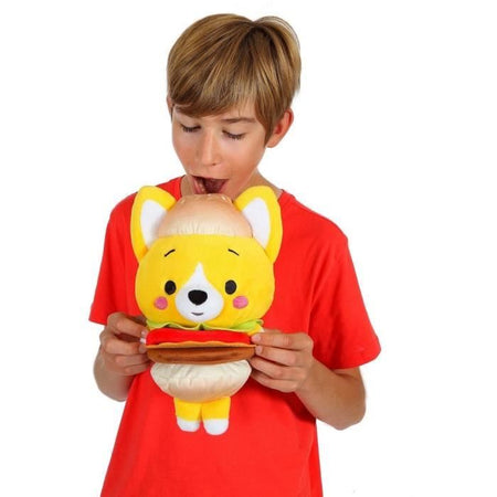 Peluche Little Corgi Cuties - GIPSY TOYS - 30 cm - Hamburger