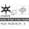 Gir. Mariner/Mercury 2/4T 40/80 Hp