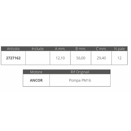 Girante Ancor Per Pm16