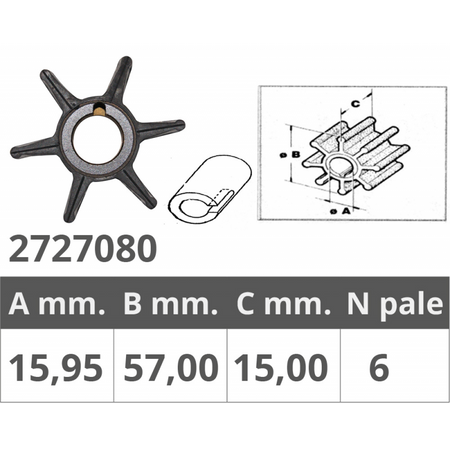 Girante Force 2T 35-45-55 Hp