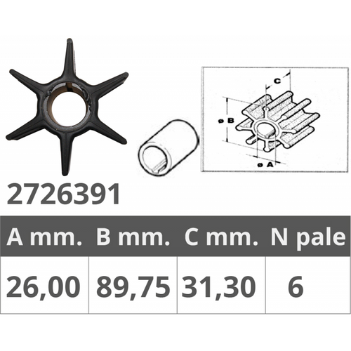 Girante Honda 4T 175-225Hp