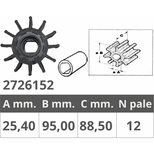 Girante Jabsco 17370-001
