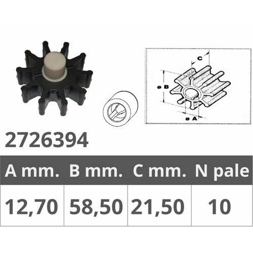 Girante Johnson Rif.Or.9864