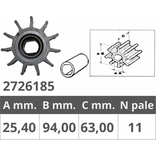 Girante Jonhnson Rif.Or.09-838S