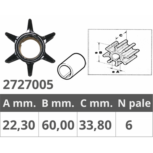 Girante Mariner/Mercruiser/Mercury