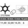 Girante Mercury 2T 3,5-3,6-4-5 Hp