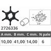 Girante Suzuki 2T 2-2,2-4-5-6-8 Hp
