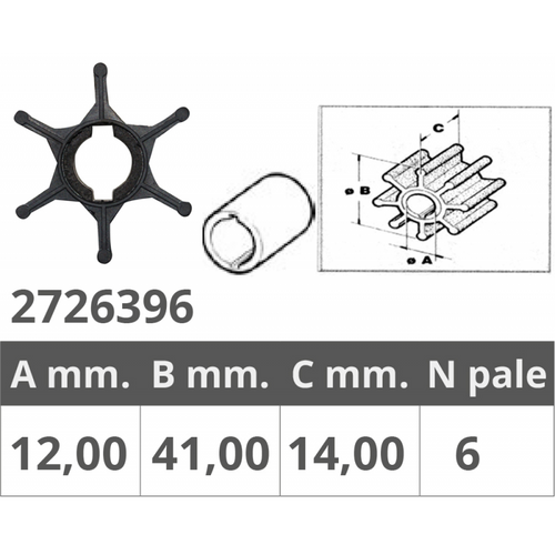 Girante Tohatsu Rif. Or.3C7-65021-2