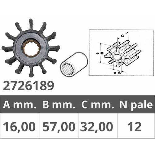 Girante Volvo 21213660/3862567