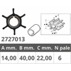 Girante Yamaha-Mariner 2T 6-15 Hp