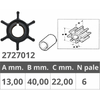 Girante Yamaha-Mercury 2/4T 8-15 Hp
