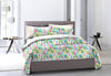 COPRIPIUMINO NON BIFACCIA COTONE Set Copripiumino federe parure Copripiumino Stampa Digitale 100% Cotone, Made in Italy  MELANIA - Vanita di raso