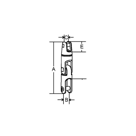 Giunto Inox 316 Doppio Snodo Ø 6-8