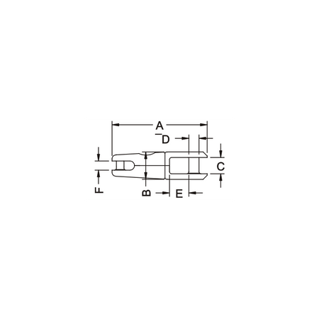 Giunto Inox 316 Girevole Ø Mm. 6-8