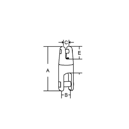 Giunto Inox 316 Girevole Ømm.14-16