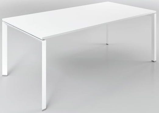 Scrivania in melaminico per ufficio operativo cm. 140/160/180/200x80x74h