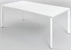 Scrivania in melaminico verniciato da ufficio operativo cm. 180/200x90x74h