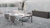 Tavolo in melaminico per sala riunioni da 8 persone cm. 240x125x74h