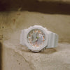 CASIO G-SHOCK Mod. OAK COMPACT TONE ON TONE SERIE - POLARIZED DIAL SERIE - WHITE, MOP