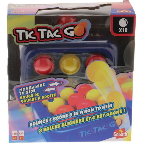 Tic Tac Go - Gioco da tavolo - GOLIATH - Dai 6 anni
