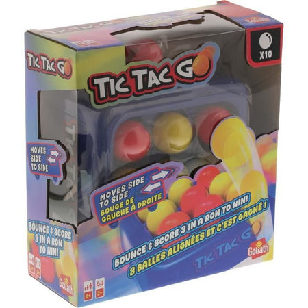 Tic Tac Go - Gioco da tavolo - GOLIATH - Dai 6 anni