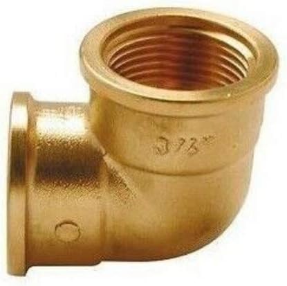 Gomito Femm 3/4 Ottone