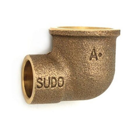 Gomito Ff 1/2"X12 Bronzo
