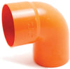 Gomito Pvc 100 Arancio
