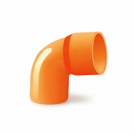 Gomito Pvc 40 Arancio