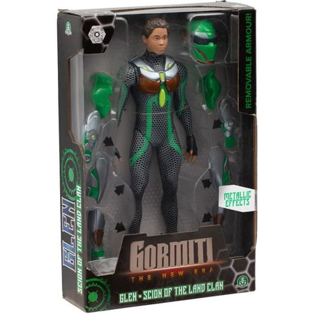 Figura articolata - GORMITI - Scion con armatura modello Terra - 27 cm - da 4 anni - GRV031
