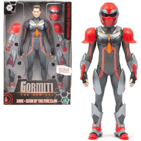 Figura articolata - GORMITI - Modello Scion con armatura di Fuoco - 27 cm - da 4 anni - GRV034