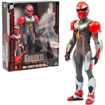 Figura articolata - GORMITI - Scion con proiettore di Fuoco - Zane - 27 cm - da 4 anni - GRV053