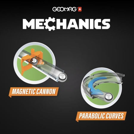 GEOMAG MECHANICS, GRAVITY 67 pz, costruzione magnetica, giochi educativi, Giocattolo per bambini da 8 anni, GMV00