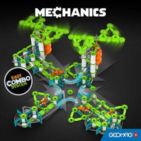 GEOMAG MECHANICS, GRAVITY 67 pz, costruzione magnetica, giochi educativi, Giocattolo per bambini da 8 anni, GMV00