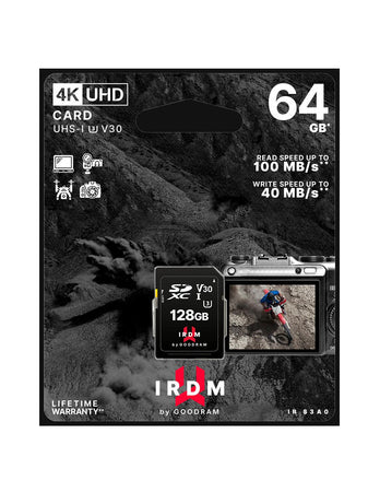 Scheda SD 64GB UHS I U3 Goodram - blister retail