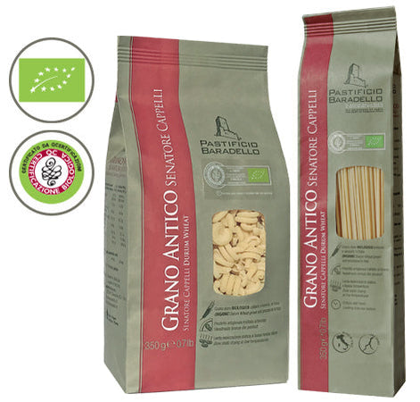 Conchiglie - Grano antico Senatore Cappelli - 350 gr - Pastificio Baradello