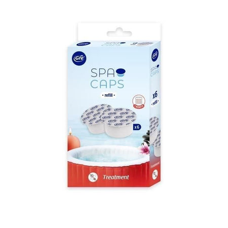 Ricariche GRE SPA CAPS per la disinfezione di spa gonfiabili - Senza cloro - 6 capsule