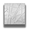 €3,49 pannello per boiserie a parete, rivestimento cassonato a soffitto e porte in PVC 3D 50X50cm mod. GRID
