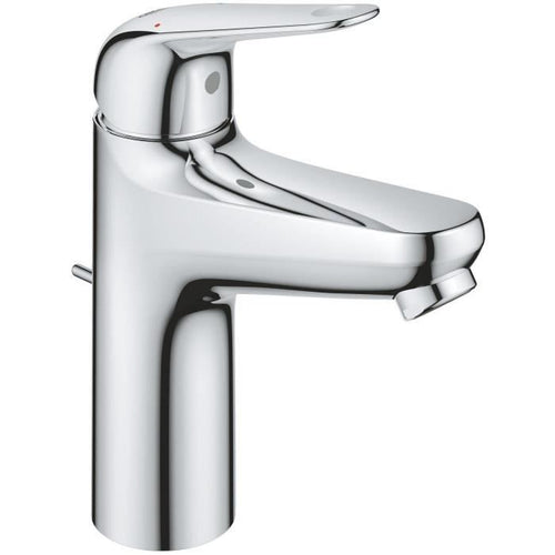 Miscelatore monocomando lavabo - GROHE Swift - 24325001 - Cromo - Taglia M - Risparmio idrico