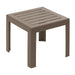 Tavolino Miami 40x40 cm tortora