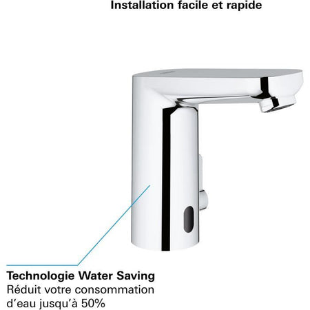 GROHE Miscelatore lavabo da piano a infrarossi - Get E - 6 V - Cromo