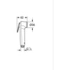 Soffione doccia - GROHE Vitalio - 26351000 - 1 getto - Cromo - Doccetta con grilletto - Tecnologia antiscottatura - Risparmio idrico