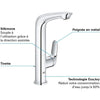 GROHE - Miscelatore monocomando per lavabo - Taglia L