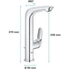 GROHE - Miscelatore monocomando per lavabo - Taglia L